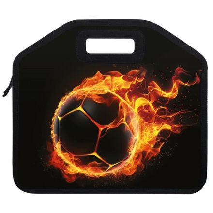 Папка-сумка ЮНЛАНДИЯ, 1 отделение, фетровые ручки, 34х30х11 см, "Fire ball", 273381 Папка-сумка ЮНЛАНДИЯ, 1 отделение, фетровые ручки, 34х30х11 см, "Fire ball", 273381