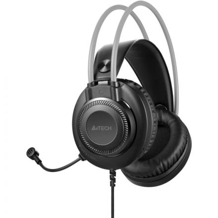 Гарнитура A4Tech Fstyler (FH200U GREY) серый 2м накладные USB