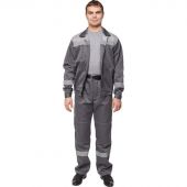 Костюм рабочий летний муж. л22-КБР т.сер./св.сер (р.40-42) 170-176 Костюм рабочий летний муж. л22-КБР т.сер./св.сер (р.40-42) 170-176