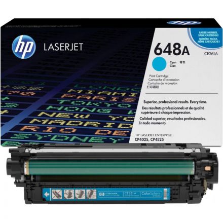 Картридж лазерный HP 648А CE261A гол. для CLJ CP4025/CP4525 Картридж лазерный HP 648А CE261A гол. для CLJ CP4025/CP4525