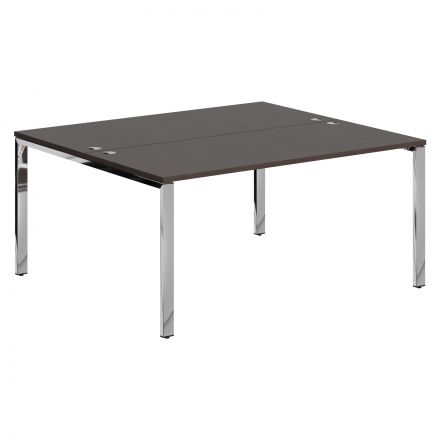 Стол 2-х местный XGWST 1614.1 Легно темный/Нержавеющая сталь 1600х1400х750 XTEN GLOSS Стол 2-х местный XGWST 1614.1 Легно темный/Нержавеющая сталь 1600х1400х750 XTEN GLOSS