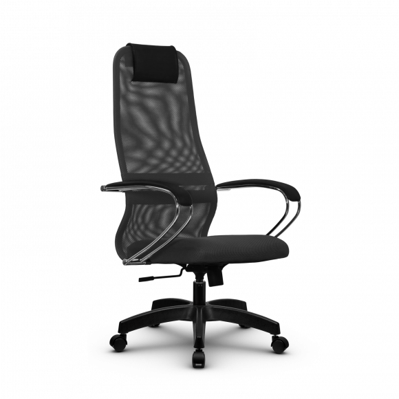Кресло Метта SU-BK-8 темно-серое/темно-серое Pl