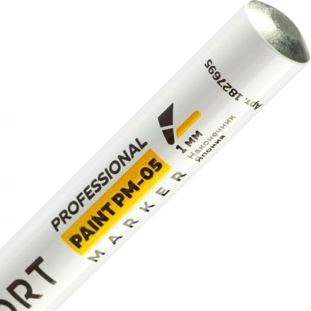 Маркер лаковый TOPFORT Paint 1 мм черный