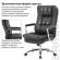 Кресло офисное BRABIX PREMIUM "Amadeus EX-507", экокожа, хром, черное, 530879