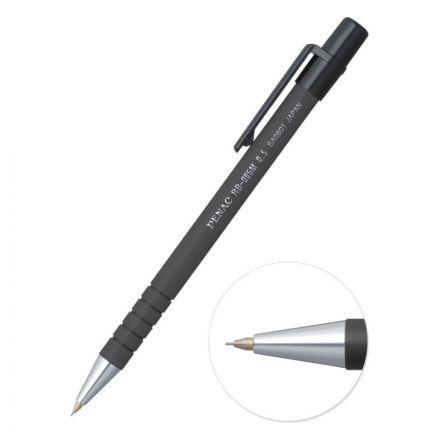 Карандаш механический PENAC RB-085M 0,5мм НВ черный SA0801-06 Карандаш механический PENAC RB-085M 0,5мм НВ черный SA0801-06