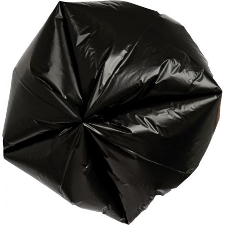 Мешки для мусора ПВД 30л 25мкм 30шт/рул черные 50x70см Комус с ручками Мешки для мусора ПВД 30л 25мкм 30шт/рул черные 50x70см Комус с ручками