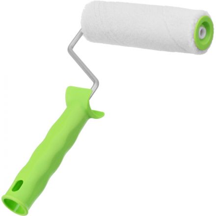 Валик 150 мм D=36 мм с ручкой 6 мм полиакрил, шерсть Велюр Сибртех 80133 Валик 150 мм D=36 мм с ручкой 6 мм полиакрил, шерсть Велюр Сибртех 80133