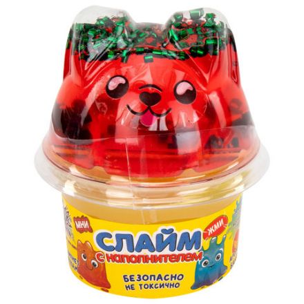 Слайм (лизун) с наполнителем, 200 г, ассорти 5 видов, JOLLY JOT (ДЖОЛЛИ ДЖОТ), 665948 Слайм (лизун) с наполнителем, 200 г, ассорти 5 видов, JOLLY JOT (ДЖОЛЛИ ДЖОТ), 665948