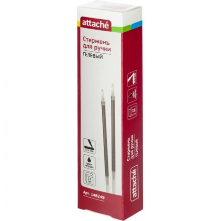 Стержень гелевый Attache Economy черный 139 мм (толщина линии 0.5 мм) Стержень гелевый Attache Economy черный 139 мм (толщина линии 0.5 мм)