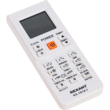 Пульт ДУ для кондиционеров RX-101AII REXANT, 38-0103 Пульт ДУ для кондиционеров RX-101AII REXANT, 38-0103