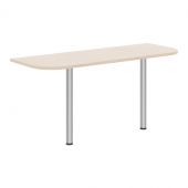 Приставка с опорами XKD 166.1 Бук Тиара/Алюминий 1606х600х750 Приставка с опорами XKD 166.1 Бук Тиара/Алюминий 1606х600х750