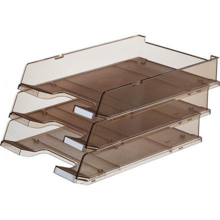 Лоток для бумаг HAN с инд.окном тонирован. 1020/09