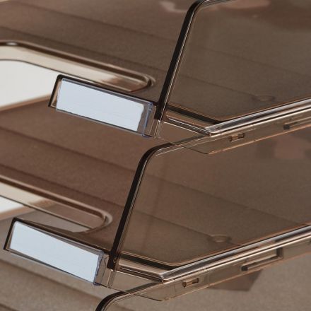 Лоток для бумаг HAN с инд.окном тонирован. 1020/09