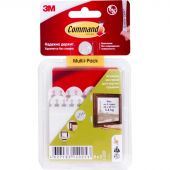 Застежки самоклеящиеся Command для картин, белые, средние, 8 пар (17201-2) Застежки самоклеящиеся Command для картин, белые, средние, 8 пар (17201-2)