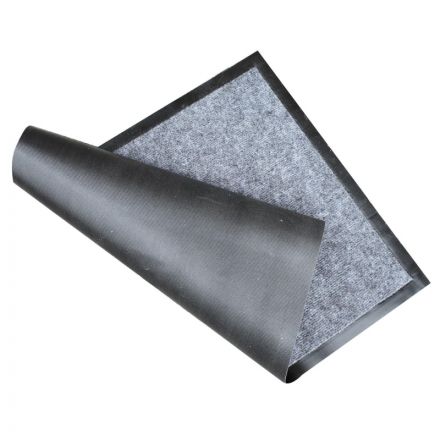 Коврик входной влаговпитывающий 900х1200 мм серый Коврик входной влаговпитывающий 900х1200 мм серый