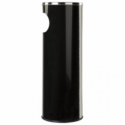 Урна с пепельницей 18 литров, 580х210 мм, нержавеющая сталь, черная, LAIMA PROFESSIONAL, 606298 Урна с пепельницей 18 литров, 580х210 мм, нержавеющая сталь, черная, LAIMA PROFESSIONAL, 606298