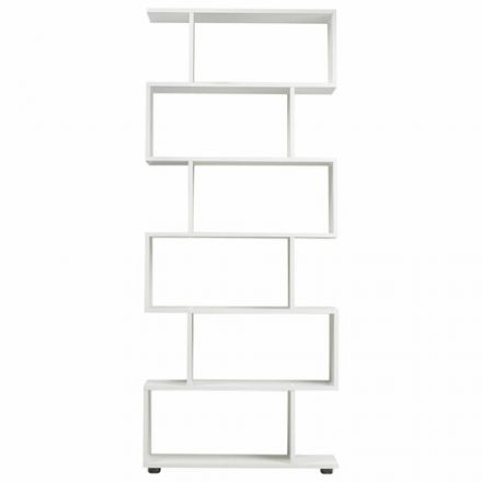 Стеллаж BRABIX "Scandi SH-008", 730х250х1760 мм, 6 секций, ЛДСП, белый, 641897, ЦБ013658-1 Стеллаж BRABIX "Scandi SH-008", 730х250х1760 мм, 6 секций, ЛДСП, белый, 641897, ЦБ013658-1