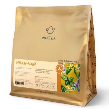 Чай ИВАН-ЧАЙ листовой NIKTEA, кипрей узколистный ферментированный, 100 г, TNIKTE-GP0013 Чай ИВАН-ЧАЙ листовой NIKTEA, кипрей узколистный ферментированный, 100 г, TNIKTE-GP0013