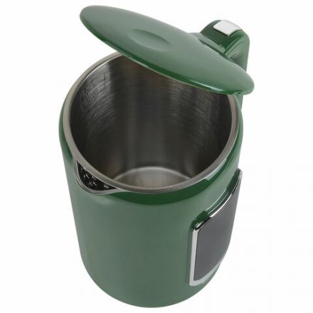 Чайник с терморегулятором и дисплеем, ДВОЙНЫЕ СТЕНКИ, SONNEN KT-8723EG, 1,7 л, 2200 Вт, изумрудный, 454689 Чайник с терморегулятором и дисплеем, ДВОЙНЫЕ СТЕНКИ, SONNEN KT-8723EG, 1,7 л, 2200 Вт, изумрудный, 454689