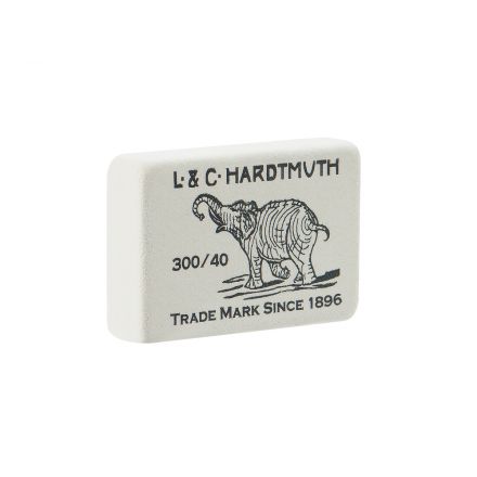 Ластик Koh-I-Noor "Elephant" 300/60, прямоугольный, натуральный каучук, 31*21*8мм, ч/б Ластик Koh-I-Noor "Elephant" 300/60, прямоугольный, натуральный каучук, 31*21*8мм, ч/б
