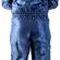 Комбинезон многоразовый защитный с капюшоном Jeta Safety JPC75b синий р. L