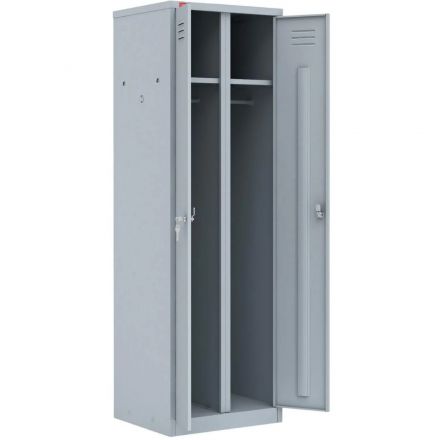 Шкаф для одежды металлический P_ШРМ-АК 2 дв. 600х500х1860
