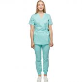 Костюм для медицинского персонала жен. М24 КБР бирюзовый 46 (158-164) Костюм для медицинского персонала жен. М24 КБР бирюзовый 46 (158-164)