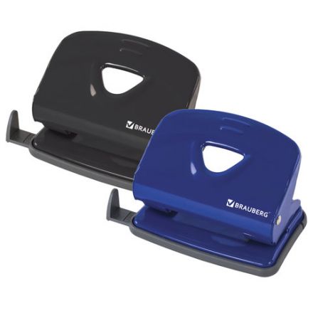 Дырокол металлический BRAUBERG "Universal+", до 20 листов, ассорти (синий/черный), 222525 Дырокол металлический BRAUBERG "Universal+", до 20 листов, ассорти (синий/черный), 222525