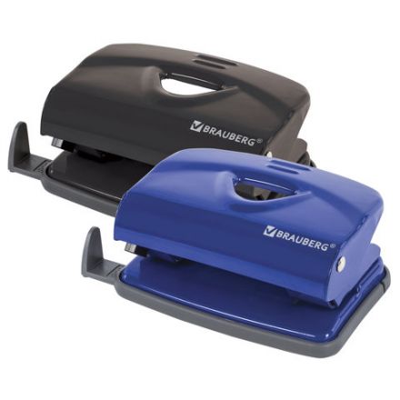 Дырокол металлический BRAUBERG "Universal+", до 20 листов, ассорти (синий/черный), 222525 Дырокол металлический BRAUBERG "Universal+", до 20 листов, ассорти (синий/черный), 222525