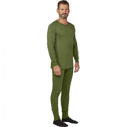 Белье нательное трикотаж зимнее с начесом цв.олива (р.60-62) р.170-176