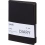 Ежедневник недатированный ATTACHE Soft touch А5, 140х200мм, 136л, черный Ежедневник недатированный ATTACHE Soft touch А5, 140х200мм, 136л, черный
