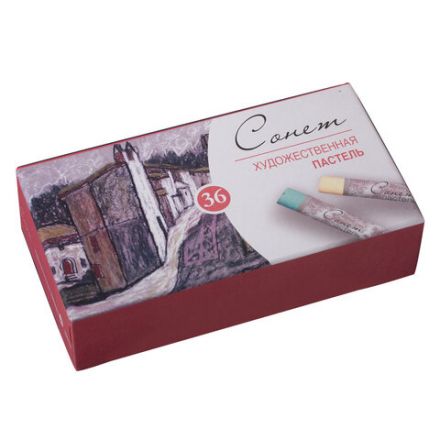 Пастель сухая художественная "Сонет", 36 цветов, круглое сечение, Невская Палитра, 7141225 Пастель сухая художественная "Сонет", 36 цветов, круглое сечение, Невская Палитра, 7141225