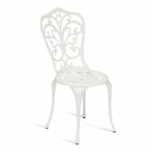 Стул Secret De Maison Mozart алюминиевый сплав, 53х41х89см, butter white Стул Secret De Maison Mozart алюминиевый сплав, 53х41х89см, butter white