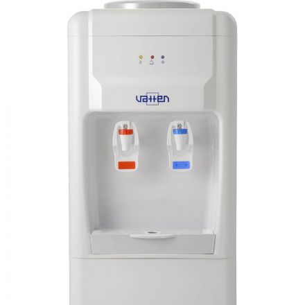 Кулер для воды VATTEN V24WKB напольный, компрессорный, белый, холодильник Кулер для воды VATTEN V24WKB напольный, компрессорный, белый, холодильник