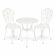 Комплект Secret De Maison Romance (стол +2 стула), алюминиевый сплав, D60/H67, 53х41х89см, butter white