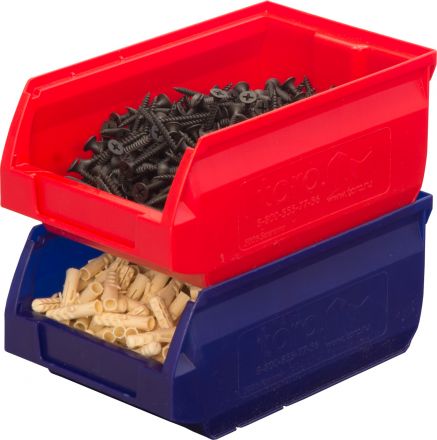 Ящик Sanremo 170х105х75 PP, синий Ящик Sanremo 170х105х75 PP, синий