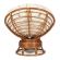 Кресло-качалка Папасан/Papasan (W 23/01 B) /с подушкой/ 115х78х104см, пекан орех, ткань старт