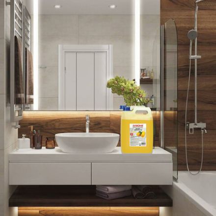 Мыло-крем жидкое 5 л, ЛАЙМА PROFESSIONAL "Лимон", с антибактериальным эффектом, 600190