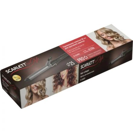 Щипцы для волос SCARLETT SC-HS60011, диаметр 25 мм, 40 Вт Щипцы для волос SCARLETT SC-HS60011, диаметр 25 мм, 40 Вт