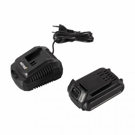 Триммер-кусторез АККУМУЛЯТОРНЫЙ HUTER GET-20H, 1500 об/мин, длина лезвия 52 см, 20 В, 2 Ахч, 70/1/42 Триммер-кусторез АККУМУЛЯТОРНЫЙ HUTER GET-20H, 1500 об/мин, длина лезвия 52 см, 20 В, 2 Ахч, 70/1/42