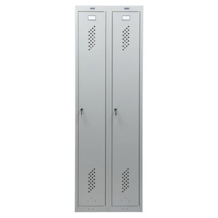 Шкаф металлический для одежды BRABIX "LK 21-80", УСИЛЕННЫЙ, 2 секции, 1830х800х500 мм, 37 кг, 291129, S230BR406102 Шкаф металлический для одежды BRABIX "LK 21-80", УСИЛЕННЫЙ, 2 секции, 1830х800х500 мм, 37 кг, 291129, S230BR406102