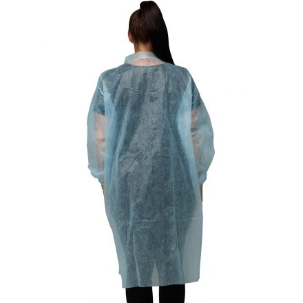 Халат н/с процед, рук.рез, 4кн, XXXL(60-62), пл 20, гол, Комус,10шт/уп