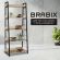 Стеллаж на металлокаркасе BRABIX "LOFT SH-003", 600х350х1500 мм, 5 полок, цвет дуб натуральный, 641236
