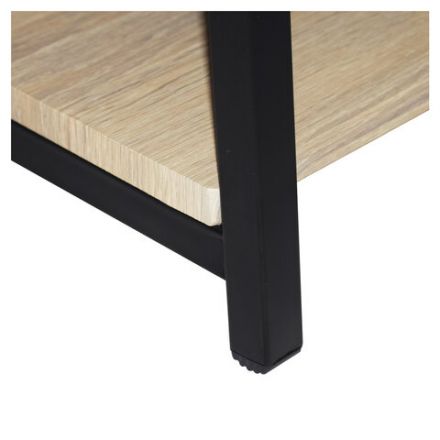 Стеллаж на металлокаркасе BRABIX "LOFT SH-003", 600х350х1500 мм, 5 полок, цвет дуб натуральный, 641236 Стеллаж на металлокаркасе BRABIX "LOFT SH-003", 600х350х1500 мм, 5 полок, цвет дуб натуральный, 641236