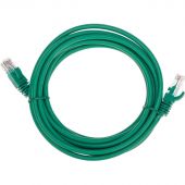 Патч-корд REXANT (02-0106-3) U/UTP, CAT 5e, 26AWG, LSZH, зеленый, 3м