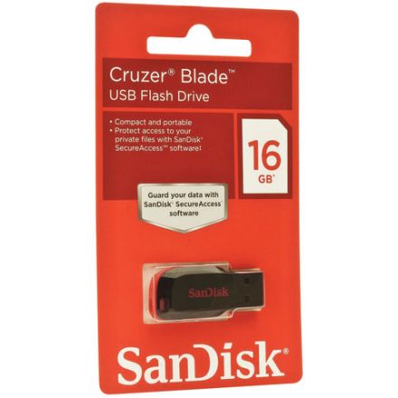 Флеш-диск 16 GB, SANDISK Cruzer Blade, USB 2.0, черный, SDCZ50-016G-B35 Флеш-диск 16 GB, SANDISK Cruzer Blade, USB 2.0, черный, SDCZ50-016G-B35