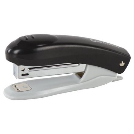 Степлер №10 BRAUBERG "Original", до 12 листов, с антистеплером, черный, 222529 Степлер №10 BRAUBERG "Original", до 12 листов, с антистеплером, черный, 222529