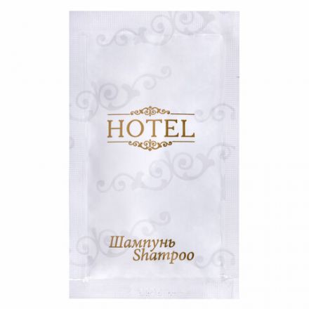 Шампунь одноразовый 10 мл, КОМПЛЕКТ 500 шт., HOTEL, саше, флоупак, 2000111 Шампунь одноразовый 10 мл, КОМПЛЕКТ 500 шт., HOTEL, саше, флоупак, 2000111