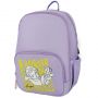 Рюкзак Berlingo Light "Angel lilac" 39,5*28*16см, 2 отделения, 3 кармана, уплотненная спинка