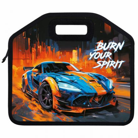 Папка-сумка ЮНЛАНДИЯ, 1 отделение, фетровые ручки, 34х30х11 см, "Race car", 273382 Папка-сумка ЮНЛАНДИЯ, 1 отделение, фетровые ручки, 34х30х11 см, "Race car", 273382